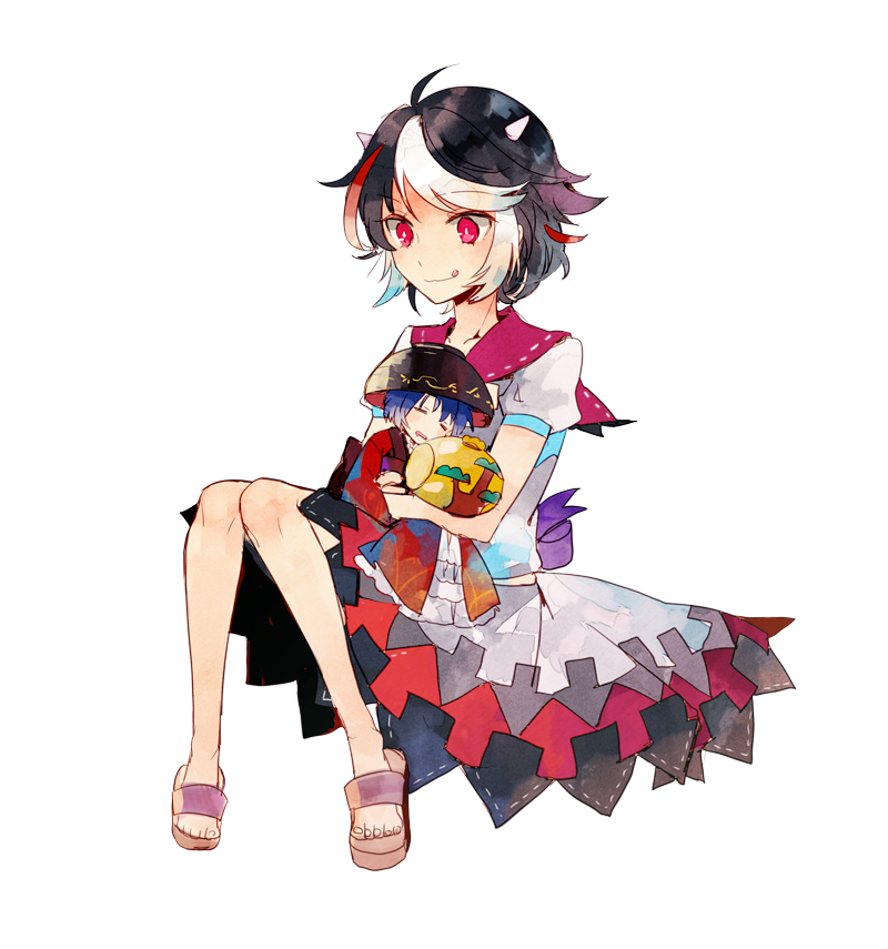 kijin seija and sukuna shinmyoumaru (touhou) drawn by nr_(cmnrr)