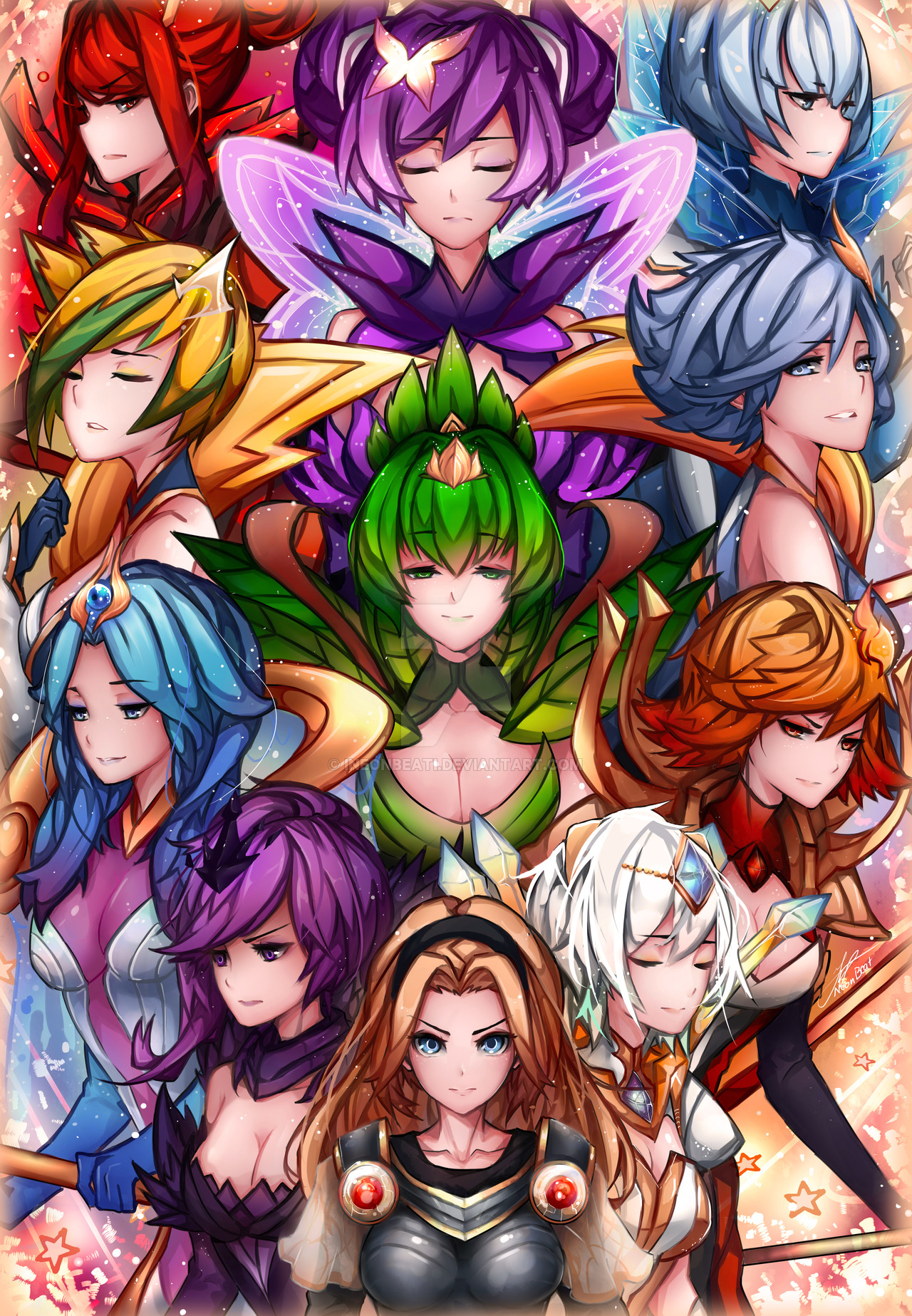Luxanna Crownguard Elementalist Lux Dark Elementalist Lux Light