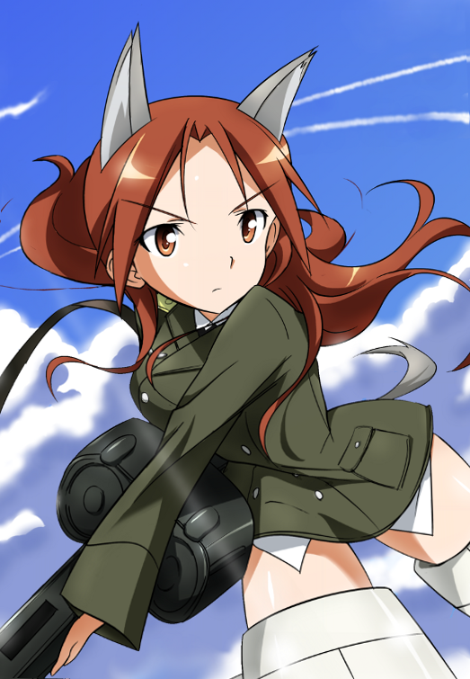 minna-dietlinde wilcke (world witches series and 1 more) drawn by tokiani