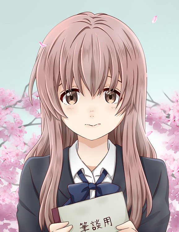 nishimiya shouko (koe no katachi) drawn by momo_usagi