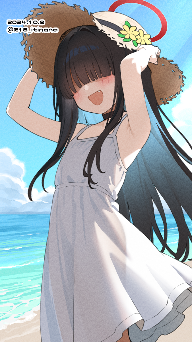justice task force member (blue archive) drawn by itinana