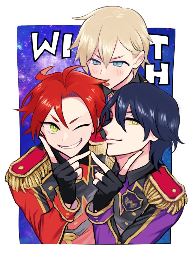 yumekawa shogo, takase koyoi, and mitaka asahi (pretty series and 2 more) drawn by ha1da