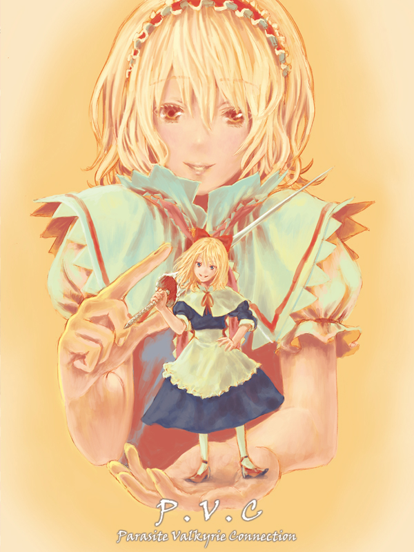 alice margatroid and hourai doll (touhou) drawn by chiki_(botugo)