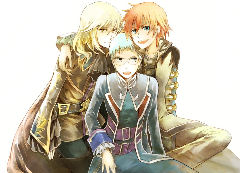 asbel lhant, hubert ozwell, and richard (tales of and 1 more) drawn by yagibe_(chicory)