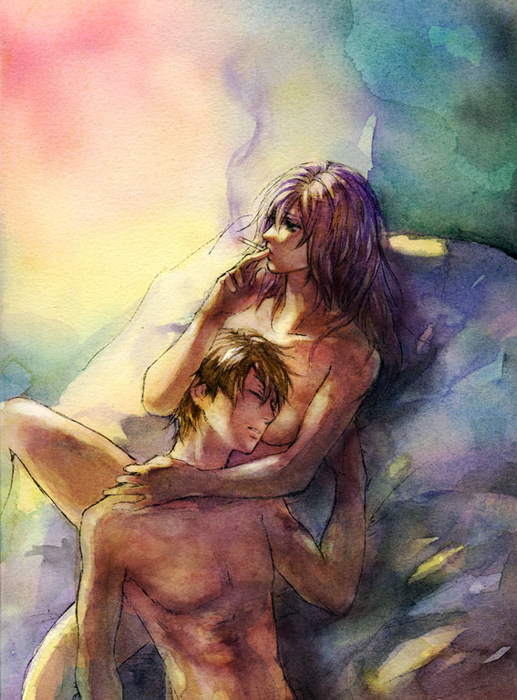 faris scherwiz and bartz klauser (final fantasy and 1 more) drawn by koutoubu