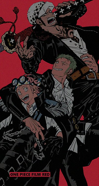roronoa zoro, trafalgar law, and koby (one piece and 1 more) drawn by kalk0011