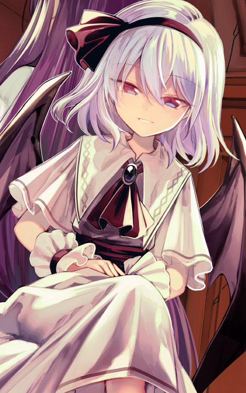 remilia scarlet and patchouli knowledge (touhou) drawn by yuki_(popopo)