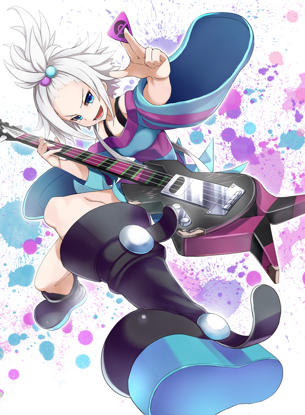 roxie (pokemon and 1 more) drawn by mirai_denki