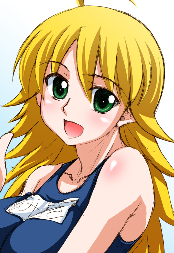hoshii miki (idolmaster and 1 more) drawn by rikumoto_yoshiyuki