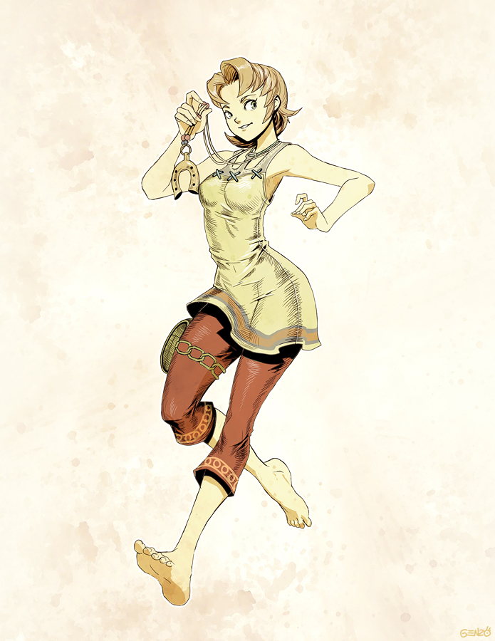 ilia (the legend of zelda and 1 more) drawn by genzoman