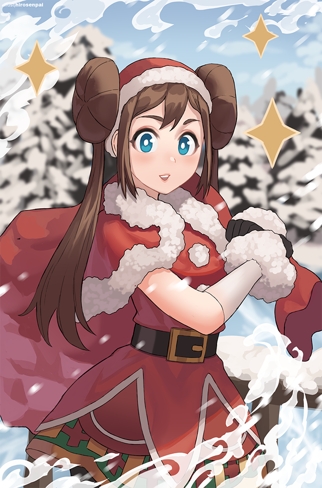 rosa (pokemon and 1 more) drawn by hirosenpai