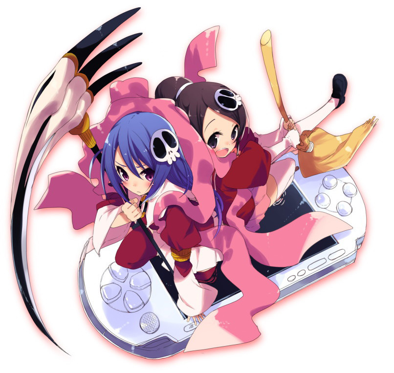 elysia de lute ima and haqua d'rot herminium (kami nomi zo shiru sekai) drawn by hamayumiba_sou