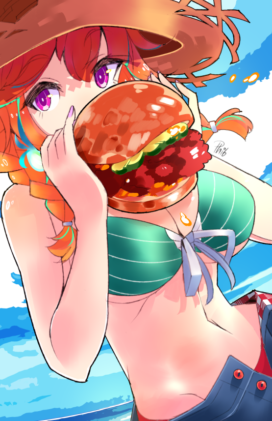 takanashi kiara (hololive and 1 more) drawn by phibonnachee