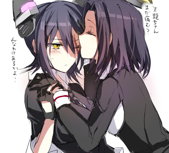tenryuu and tatsuta (kantai collection) drawn by nazuka_(mikkamisaki)