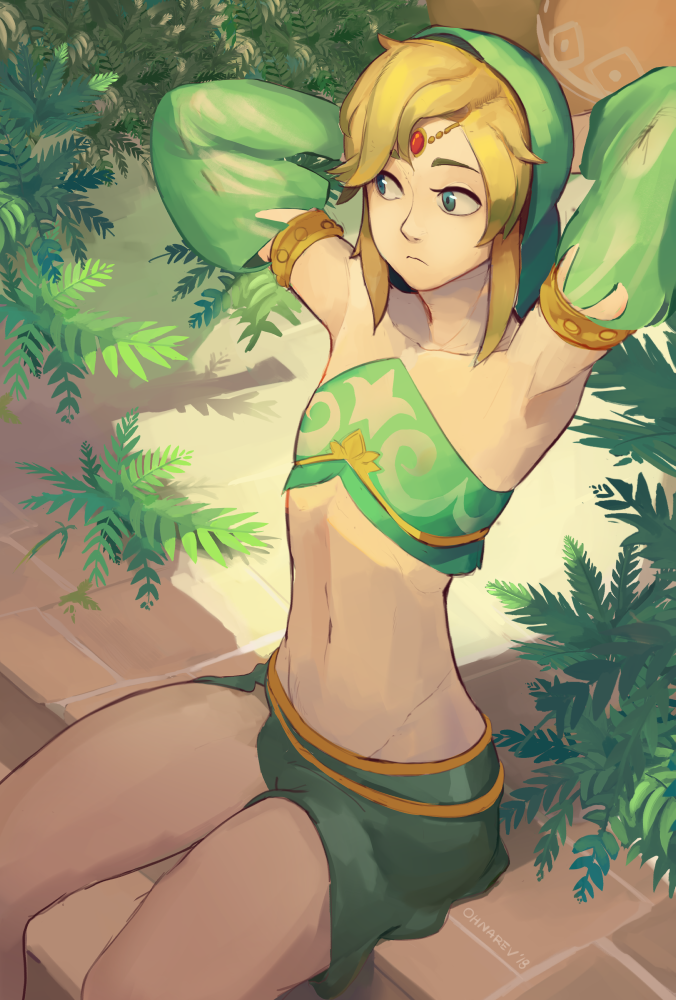 link (the legend of zelda and 1 more) drawn by ohnarev