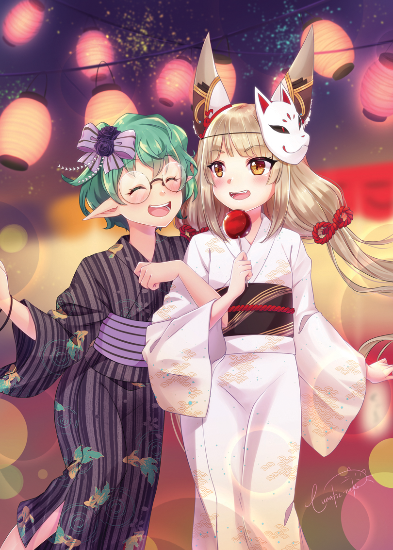 nia and pandoria (xenoblade chronicles and 1 more) drawn by runeko