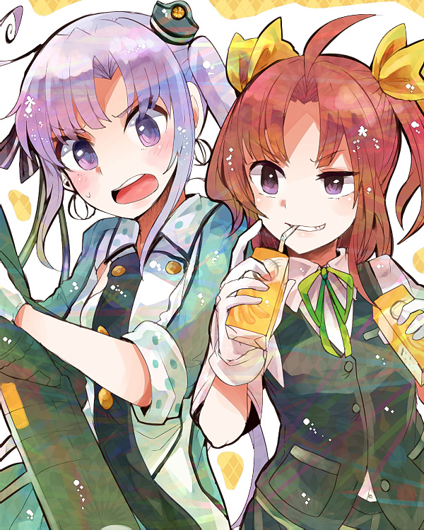 kagerou and akitsushima (kantai collection) drawn by itomugi-kun
