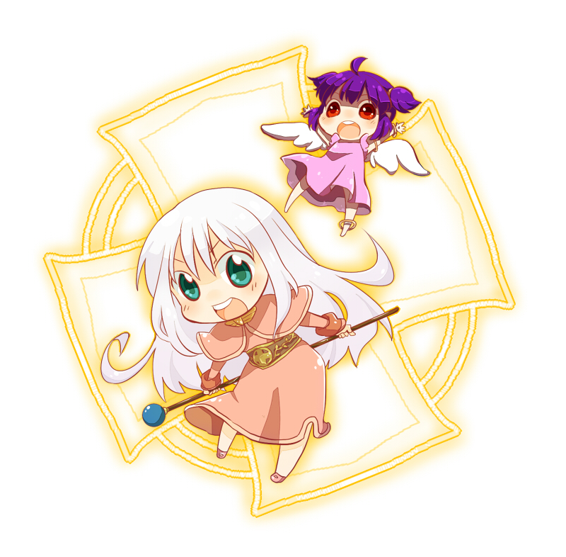 acolyte and lady solace (ragnarok online) drawn by nayuruonline