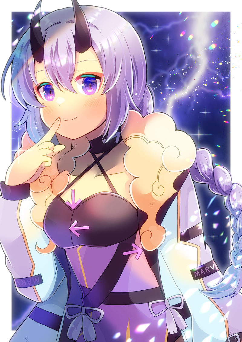 leizi (indie virtual youtuber) drawn by kou_hiyoyo