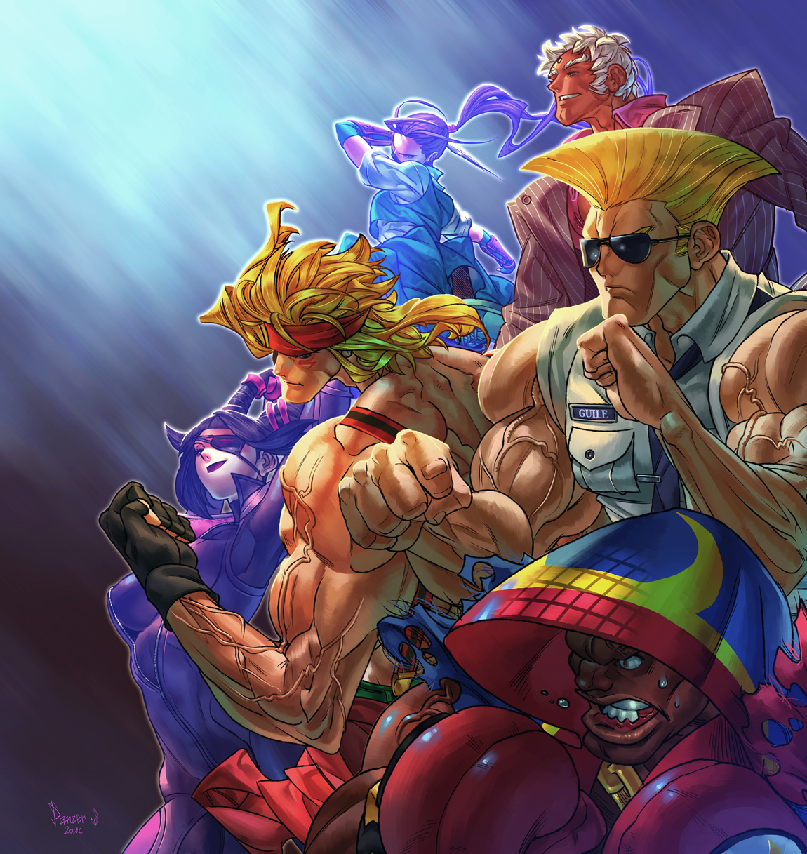 Street Fighter 5 characters could include Urien, Alex, Guile