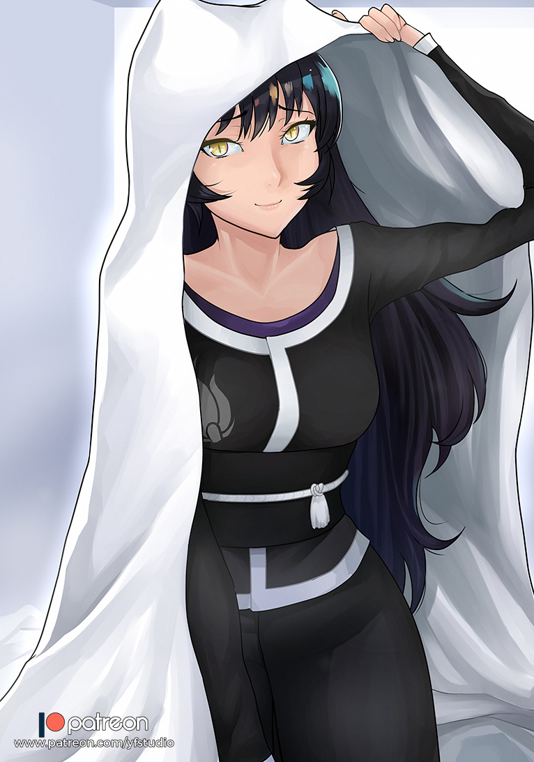 blake belladonna (rwby) drawn by yf_studio