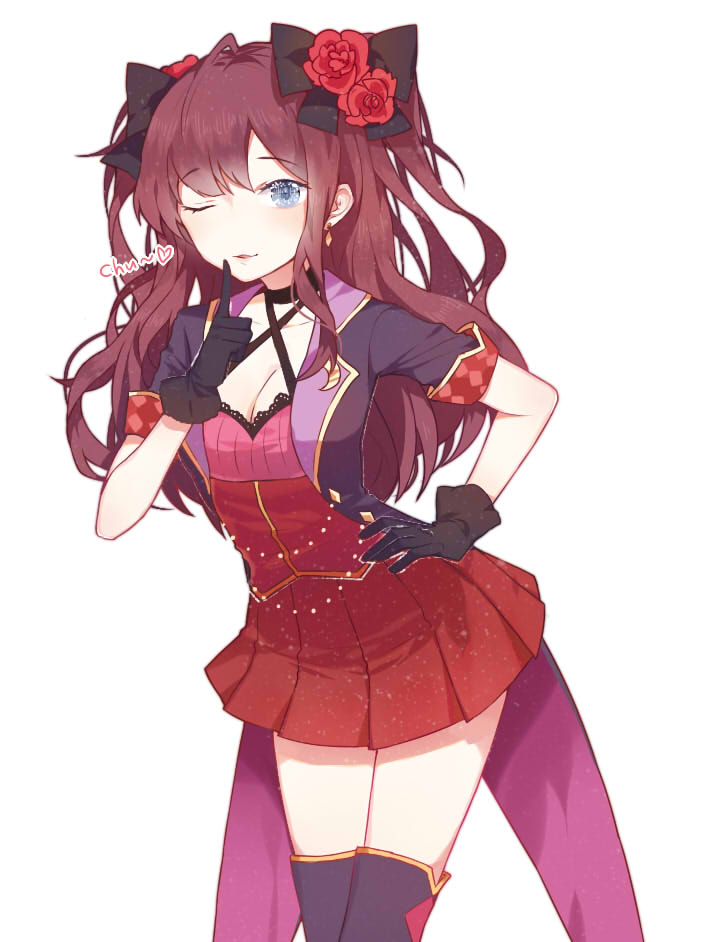 ichinose shiki (idolmaster and 1 more) drawn by perri_(mnemosine)