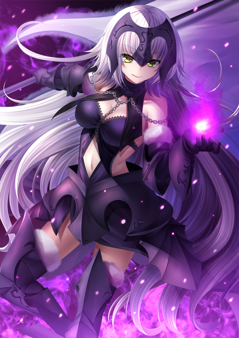 jeanne d'arc alter (fate and 1 more) drawn by toshi_(1-147)