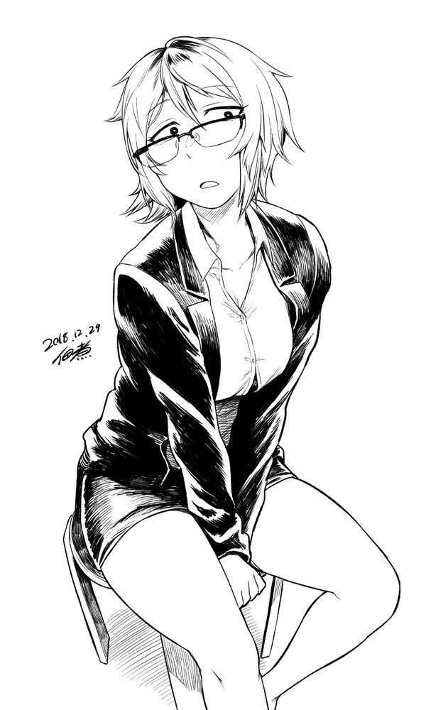 owari hajime (dagashi kashi) drawn by tsukudani_(coke-buta)