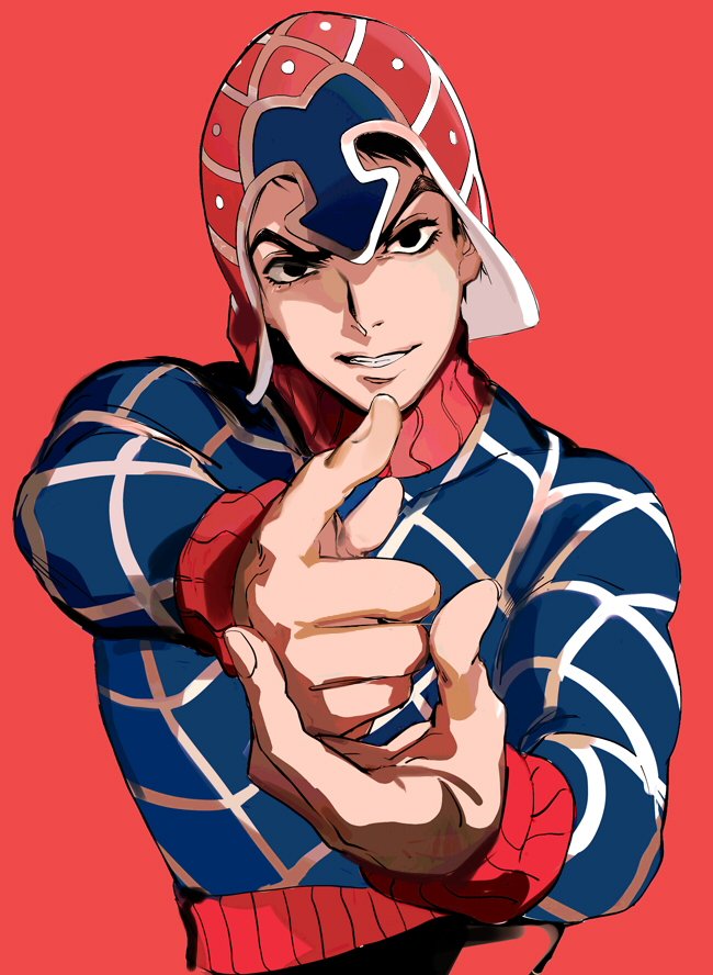 guido mista (jojo no kimyou na bouken and 1 more) drawn by nineo