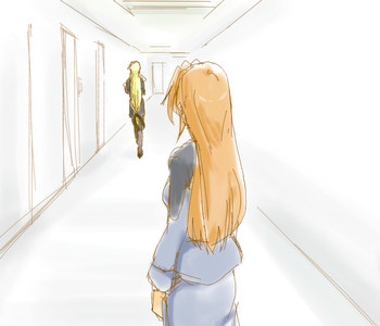 fate testarossa and teana lanster (lyrical nanoha and 1 more)