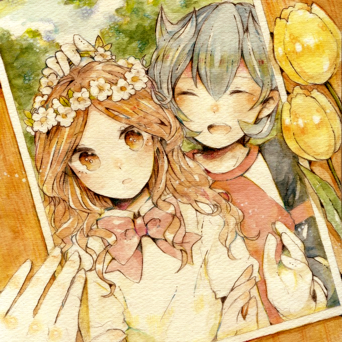 raimon natsumi and rococo urupa (inazuma eleven) drawn by ichiko_(hanakasu)