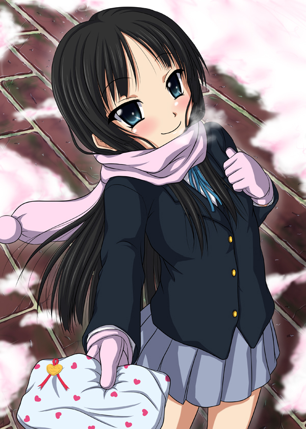 akiyama mio (k-on!) drawn by tenrai_(temple)