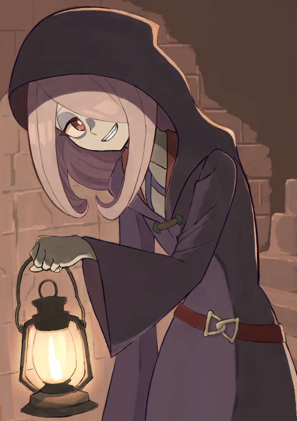 sucy manbavaran (little witch academia) drawn by fujiike_yuu