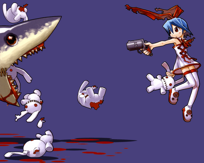pleinair, usagi-san, and same-san (original) drawn by matsuda_(mazda)