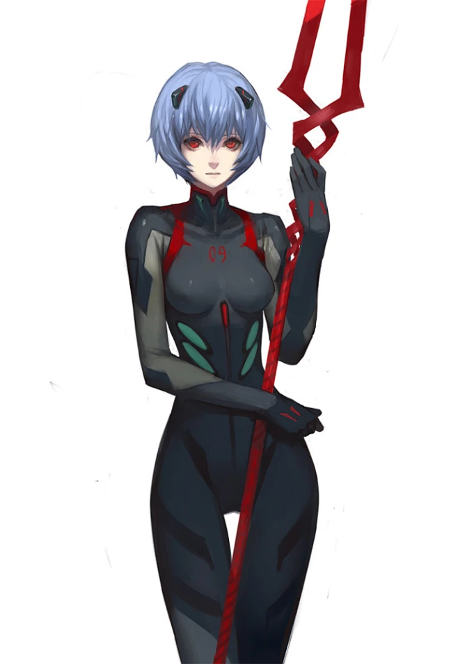 ayanami rei (neon genesis evangelion and 2 more) drawn by ask_(askzy)