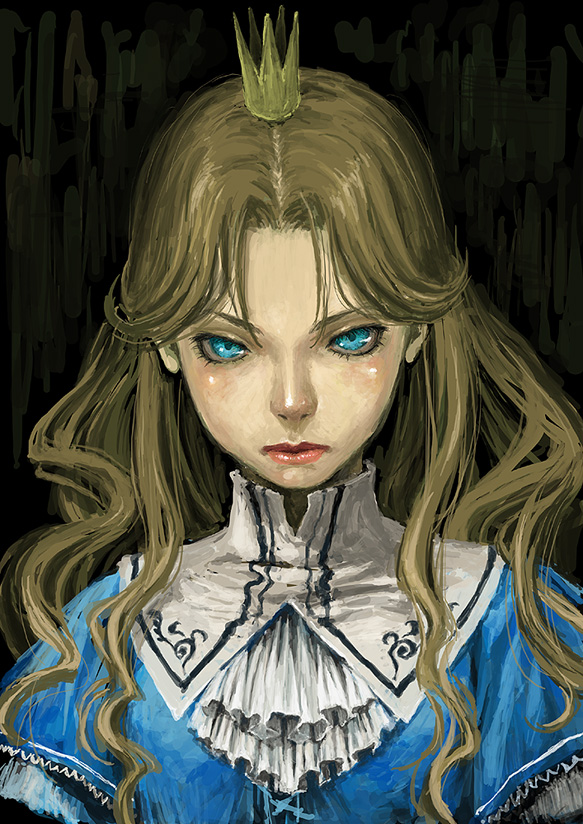 alice (alice's adventures in wonderland) drawn by sugar_bee