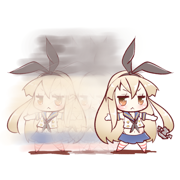 shimakaze (kantai collection) drawn by coroha