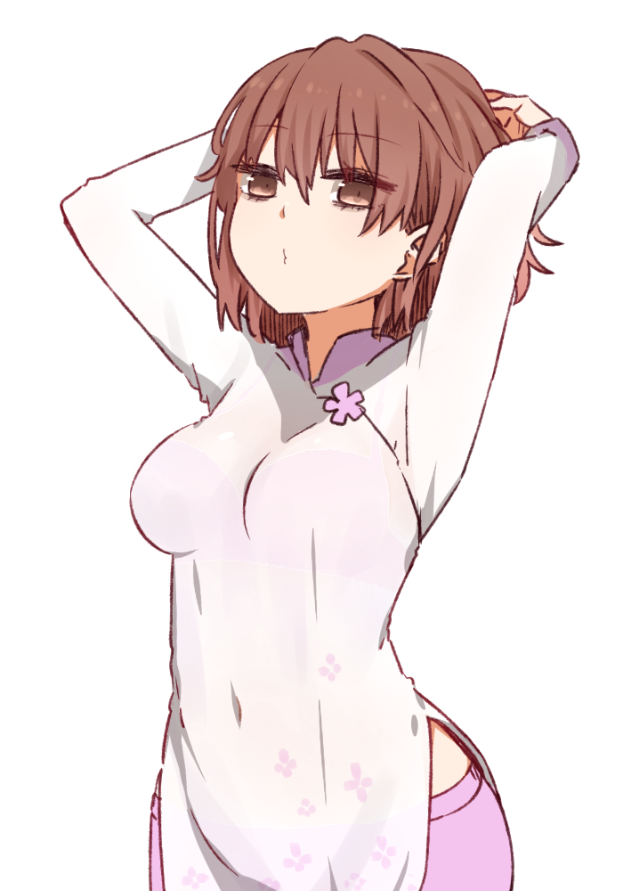 misaka worst (toaru majutsu no index and 1 more) drawn by i.u.y