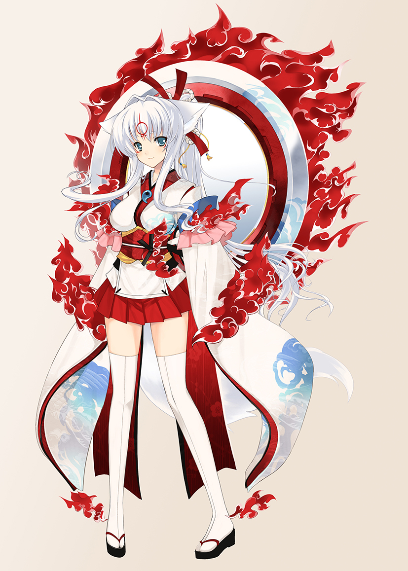amaterasu (japanese mythology and 1 more) drawn by chun_(friendly_sky)