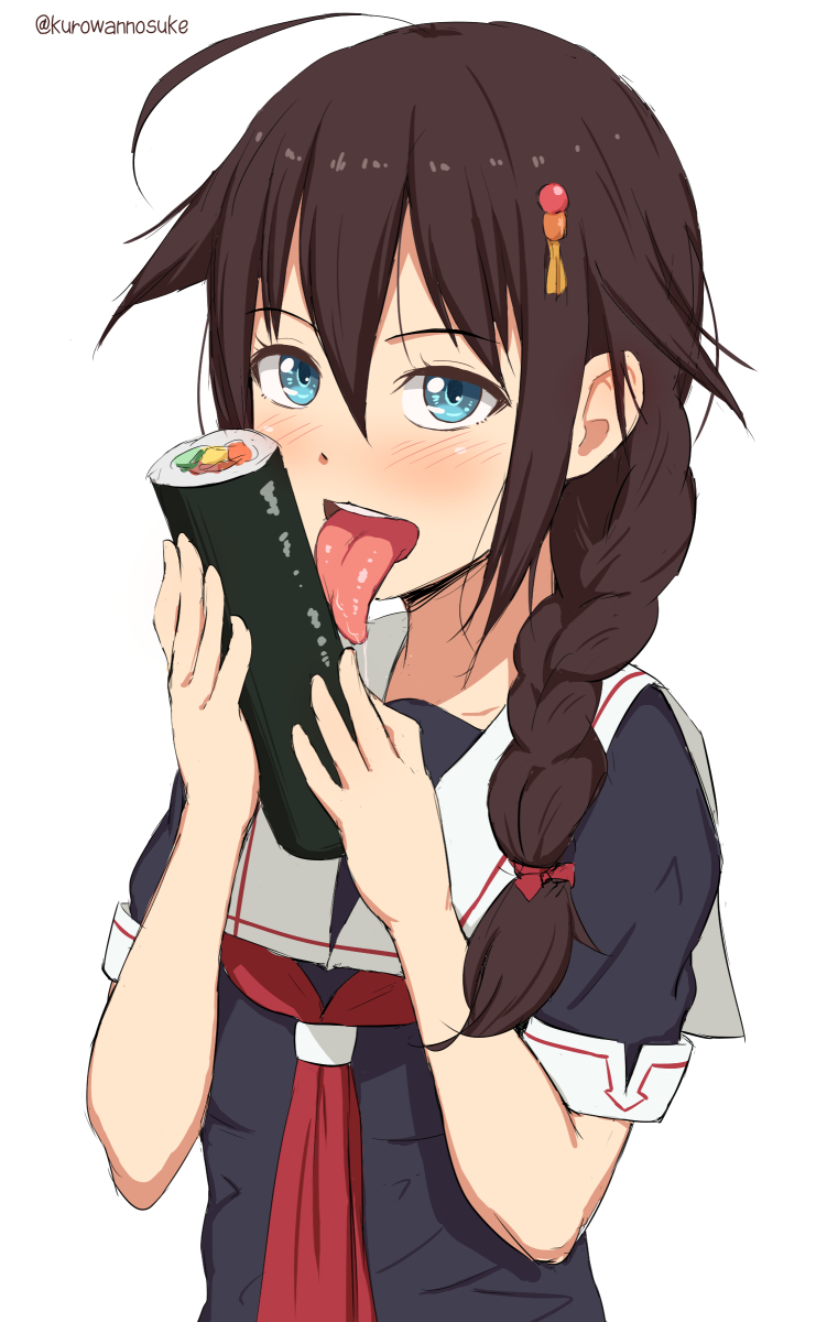 shigure and shigure kai ni (kantai collection) drawn by kurowan