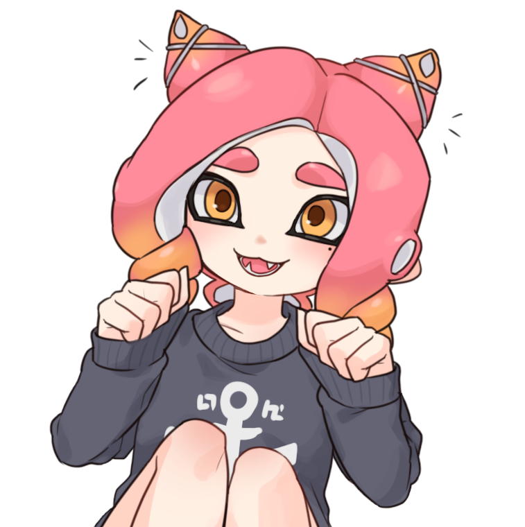 octoling player character and octoling boy (splatoon and 1 more) drawn by ikki_(gsl_9708)