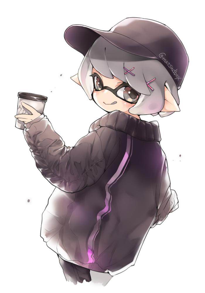 inkling player character and inkling girl (splatoon) drawn by matsushita_(matsudbox)