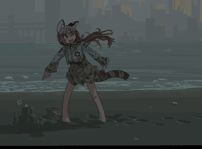 geoffroy's cat (kemono friends) drawn by i_love_serval