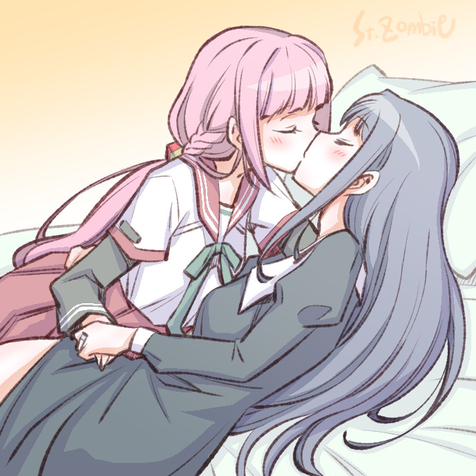 tamaki iroha and nanami yachiyo (mahou shoujo madoka magica and 1 more) drawn by studiozombie