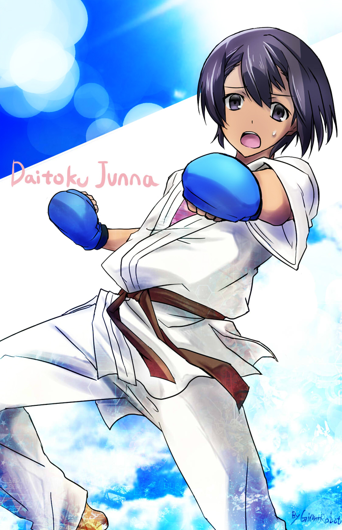 daitoku junna (robotics;notes) drawn by d_midiror