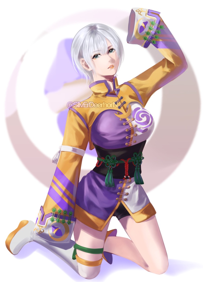 luna (dead or alive and 1 more) drawn by silverdeerhorn