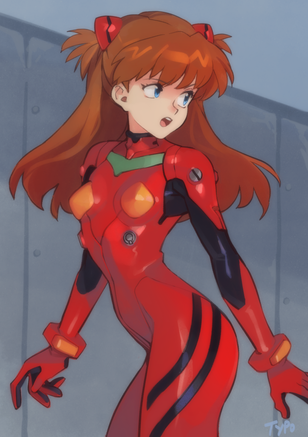 souryuu asuka langley (neon genesis evangelion) drawn by optionaltypo
