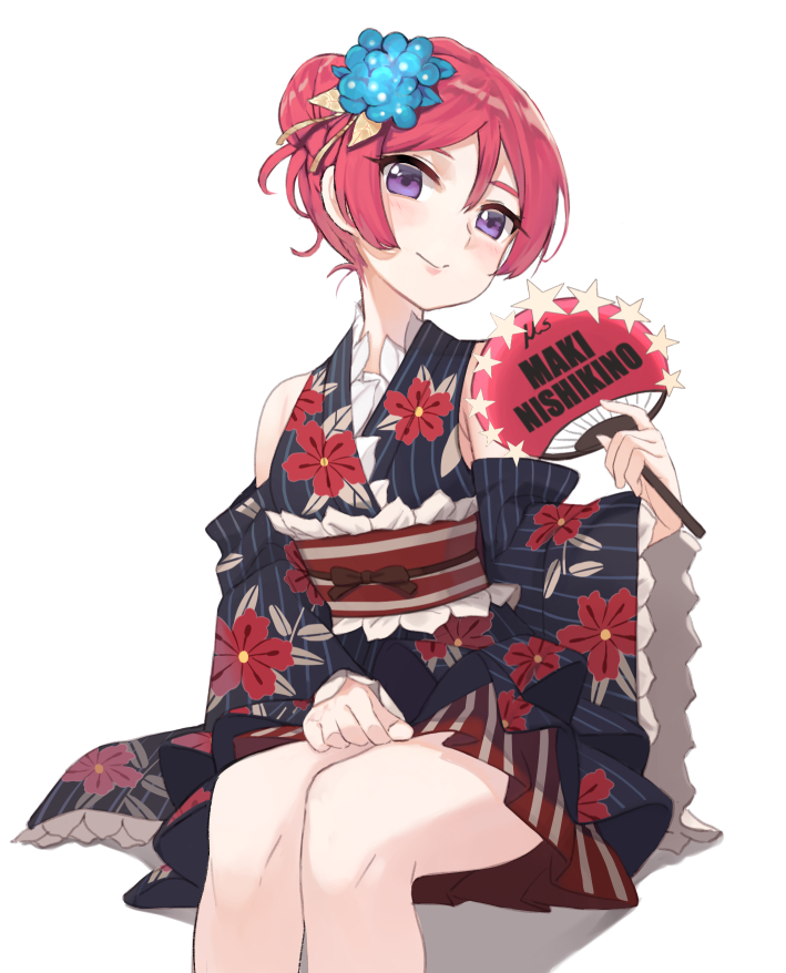 nishikino maki (love live! and 1 more) drawn by nada_(wakimichi)