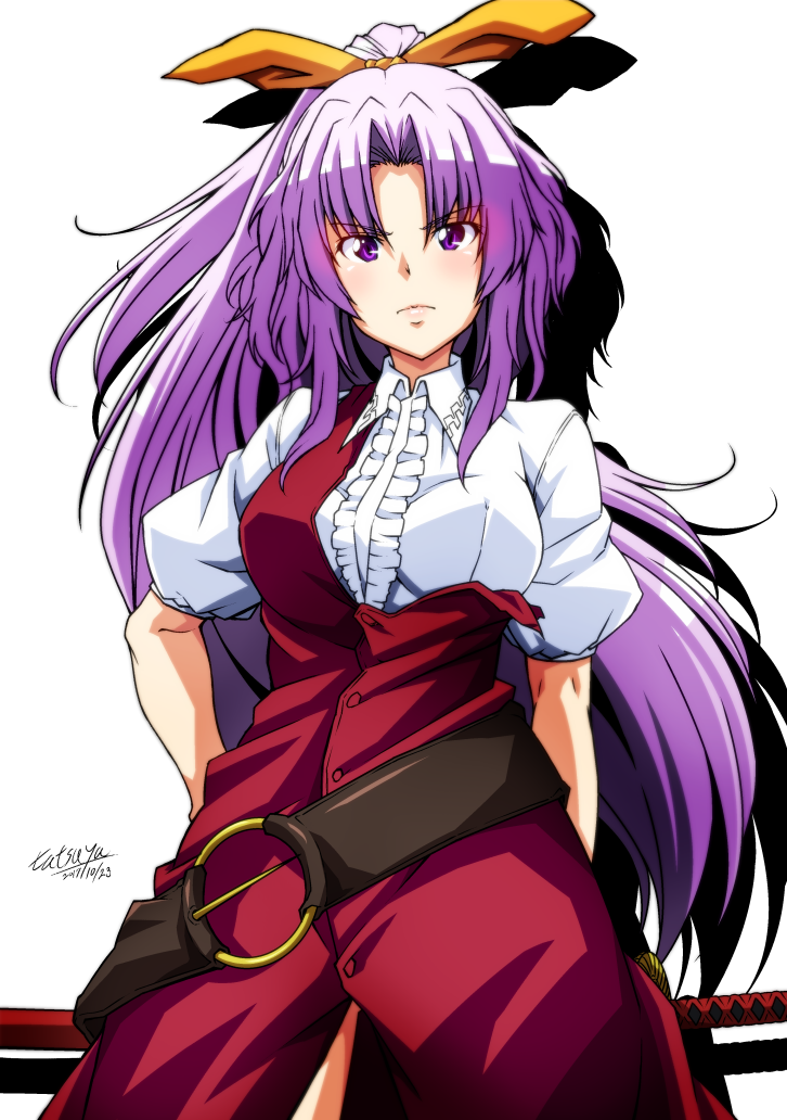 watatsuki no yorihime (touhou) drawn by tatsuya_(guild_plus)