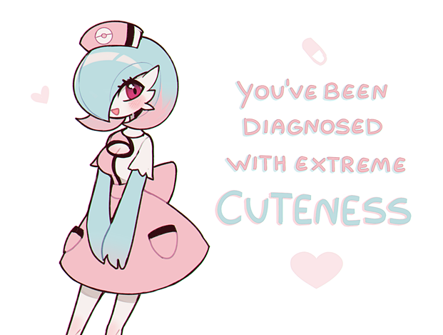 gardevoir and joy (pokemon and 1 more) drawn by aliceyawnin